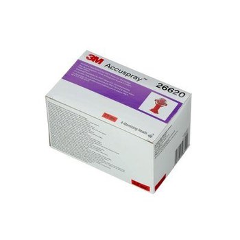 3M Accuspray PPS 2.0 Red Opaque Atomizing Head - 2.0 mm - 26620