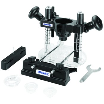 Dremel 335-01 Black Plunge Router Attachment - 8 in Length - 8 in Wide