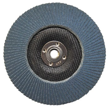 Weiler Wolverine Type 27 Flap Disc 31419 - Zirconium - 7 in - 36 - Very Coarse