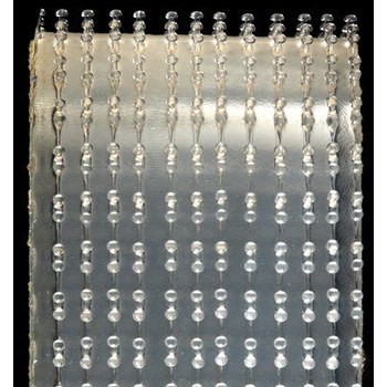 3M Dual Lock SJ3562 Clear Reclosable Fastener - Mushroom Hook with 170 stems/in Stem Count - 1 in Width x 50 yd Length - 45958