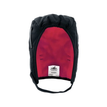 Global Glove Bullhead Safety Black Universal Cotton Cold Weather Head Liner - 2-Point Strap Type - Hook & Loop - 816679-01958