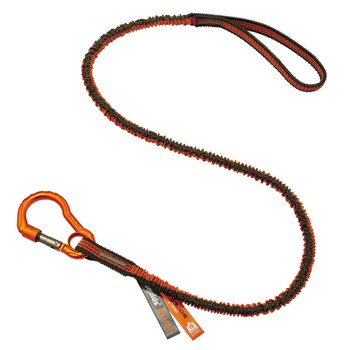 Ergodyne Squids 3182 Tool Tethering Kit 19652, Cloth/Elastic/Silicone, Orange/Lime