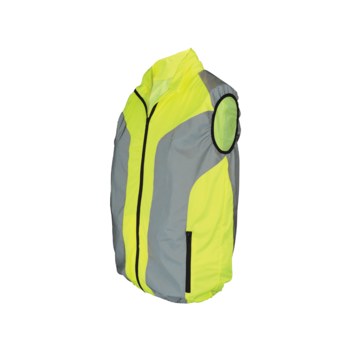 Global Glove FrogWear High-Visibility Vest GLO-SV1-L - Size Large - HV Yellow/Green - GLO-SV1 LG