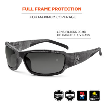Ergodyne Skullerz Safety Glasses THOR 51330 - Size Universal