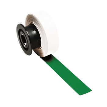 Picture of Brady Green Indoor / Outdoor Vinyl Thermal Transfer 120850 Continuous Thermal Transfer Printer Label Roll (Main product image)