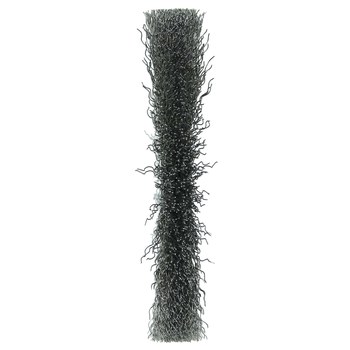 Weiler 01115 Wheel Brush - 6 in Dia - Crimped Steel Bristle
