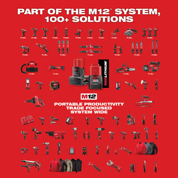 Milwaukee M12 2-Tool Combo Drill Kit - 2 Orbit - 2494-22