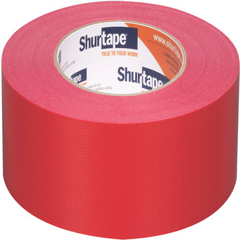 Shurtape ShurGRIP PC 599 Red Duct Tape - 48 mm Width x 55 m Length - 9 mil Thick - SHURTAPE 152374
