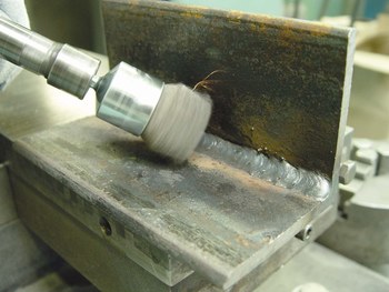 Weiler Steel Cup Brush - Shank Attachment - 1 in Diameter - 0.010 in Bristle Diameter - Brush Style: Controlled Flare - 10309