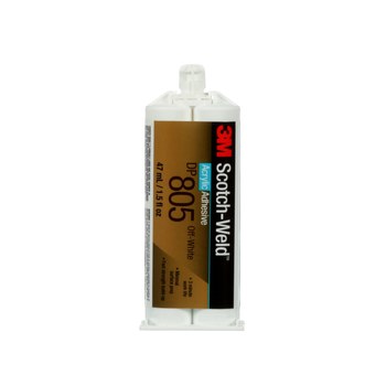 3M Acrylic Metal Adhesive Colour White