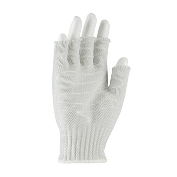 PIP Kut Gard 22-615RHS White XL Polyester/Stainless Steel Cut-Resistant Gloves - ANSI A9 Cut Resistance - Silagrip Single Side Coating - 10 in Length - 22-615RHSXL