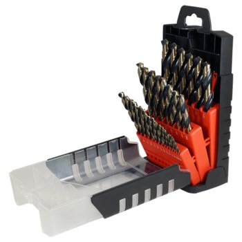 Picture of Cle-Force 1605 135° Right Hand Cut High-Speed Steel Heavy-Duty Reduced Shank Drill Set C69033 (Main product image)