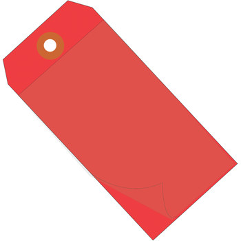 Picture of Shipping Supply Red 13164 Self Laminating Tags (Main product image)