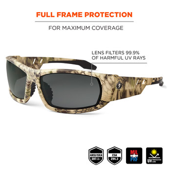 Ergodyne Skullerz Safety Glasses ODIN 50330 - Size Universal