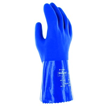 Picture of Ansell Black 7 PVC Chemical-Resistant Gloves (Main product image)