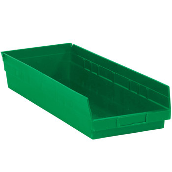 Picture of BINPS123G Green Plastic Shelf Bins (Main product image)