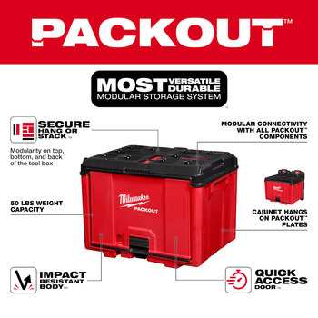 Milwaukee PACKOUT 14 3/4 in Cabinet 48-22-8445 - Polymer
