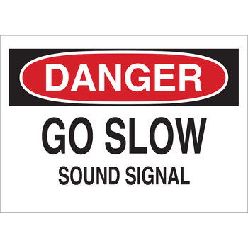 Picture of Brady B-120 Fiberglass Reinforced Polyester Rectangle White English Stop Signs, Traffic Control Signs & Banners Sign part number 75115 (Main product image)