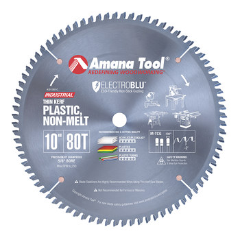 Picture of Amana Electro-Blu 10 in Circular Saw Blade LB10801C (Main product image)