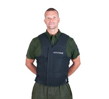 Ansell ActivArmr 97-609 Cooling Vest 124021, Size Large/XL, Black