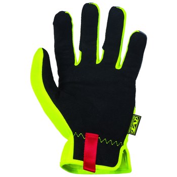 Mechanix Wear FastFit E5 Fluorescent Yellow Small Armortex Cut-Resistant Gloves - ANSI A5 Cut Resistance - SFF-C91-008