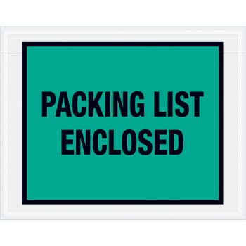 Picture of PL408 Packing List Enclosed Full Face Envelopes. (Main product image)