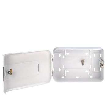 First Aid Only Empty Lockable Station - 5.25 in Width - 15.5 in Length - 9.75 in Height - Plastic Case Construction - 092265-91105