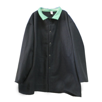 Picture of Chicago Protective Apparel Black Small Wool Work Jacket (Main product image)