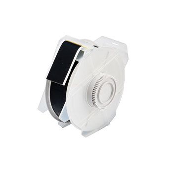 Picture of Brady Black Indoor / Outdoor Polyester Thermal Transfer 76649 Continuous Thermal Transfer Printer Label Roll (Main product image)
