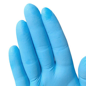 Kimberly-Clark KleenGuard G10 Comfort Plus Blue Small Nitrile Powder Free Disposable Gloves - 4 mil Thick - 54186