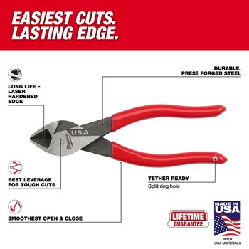 Milwaukee MT506 Pliers - Steel - 6 in - 59546