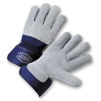 Picture of West Chester IC65 Blue 3XL Leather Split Cowhide Heat-Resistant Glove (Main product image)