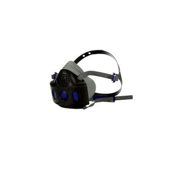 3M Secure Click Half Facepiece HF-800 59509 - Size Medium - Dark Grey