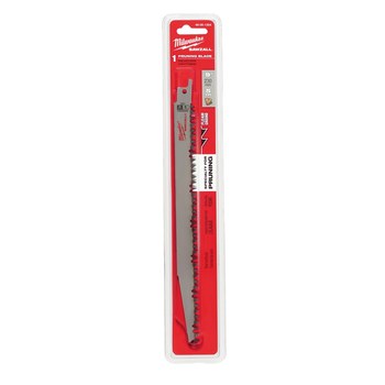 Milwaukee SAWZALL Reciprocating Saw Blade 48-00-1304 - 4/5 TPI - 0.75 in Width x 0.2 in Thick - Steel