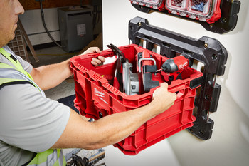Milwaukee PACKOUT Red Crate - 15.4 in Length - 18.6 in Wide - 48-22-8440