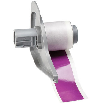Picture of Brady Purple Indoor / Outdoor Vinyl Thermal Transfer M71C-1000-595-PL Continuous Thermal Transfer Printer Label Roll (Main product image)
