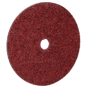 3M Scotch-Brite Non-Woven Precision Shaped Ceramic Surface Conditioning Disc - Center Hole Attachment - 7 in Diameter - 7/8 in Center Hole - 67238