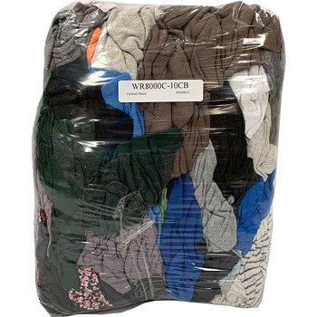 Picture of Spilfyter WR8000C-10CB Z-Rags Mixed Fleece 10 lb Rags (Main product image)
