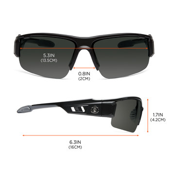 Ergodyne Skullerz Safety Glasses Dagr 52433