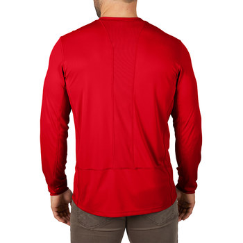 Milwaukee WORKSKIN Long Sleeve Shirt 415R-L - Size Large - Red - 75650