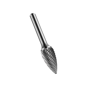Dormer P813 3mm Solid Carbide Rotary Pointed Tree shaped Burr