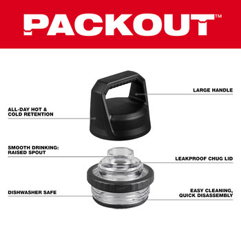 Milwaukee PACKOUT Chug Lid 48-22-8388 - 83021