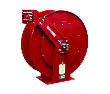 Picture of Reelcraft Industries D83000 OLP 80000 Series 75 ft Red Steel Hose Reel (Main product image)