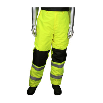 PIP Rain Overalls 318-1775 318-1775-LY/L - Size Large - Yellow/Black - 27374