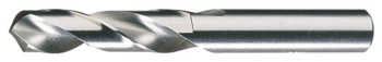 Cleveland C70279 High Speed Steel Aircraft Type C Heavy-Duty Screw Machine Length Drill Bit Bright Uncoated 1/2 Size 135 Degrees Split Point Spiral Flute Pack of 6 Finish Round Shank 