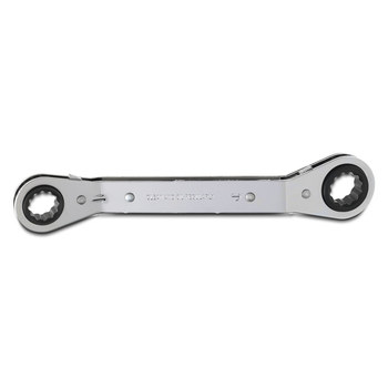 Proto J1186M-A Offset Double Box Reversible Ratcheting Wrench
