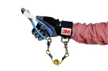 3M DBI-SALA Fall Protection for Tools 1500082 Black Wristband - 852684-93304