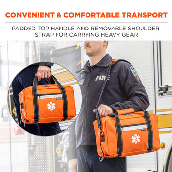 Ergodyne Arsenal GB5220 Orange Polyester Protective Duffel Bag - 17 in Width - 7 in Length - 10 in Height - 720476-13458