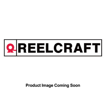 914276-6 Reelcraft 45 ft. Retractable Cord Reel; Indistrial Grade; 120 VAC;  Red Reel Color