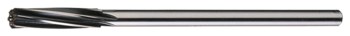 Cleveland 4030 Straight Shank Reamer - 4 in Overall Length - 6 Flute - 0.1345 in Straight Shank - High-Speed Steel - C29457